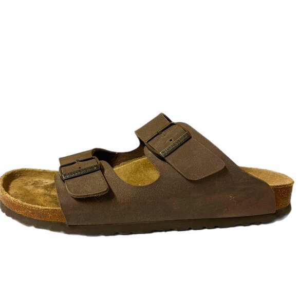 Birkenstock Other - Birkenstock Men’s Real Leather Sandal Size 44  Size US 11-11.5 Brown